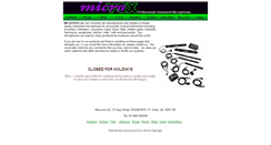 Desktop Screenshot of microvox.co.uk